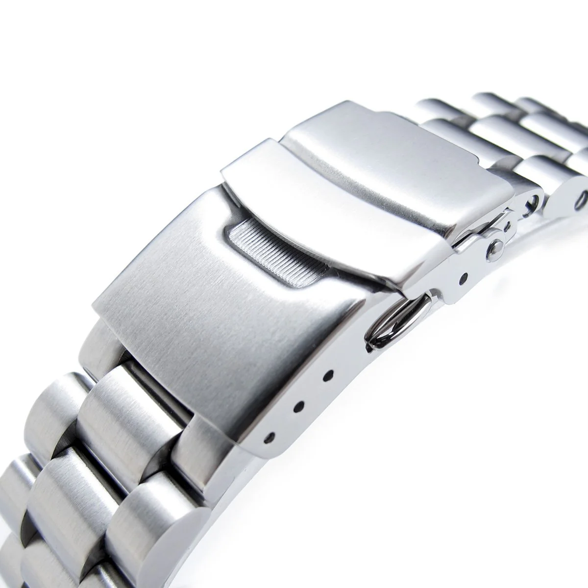 20mm Endmill Solid Watch Band Straight End, 316L Stainless Steel - Image 4