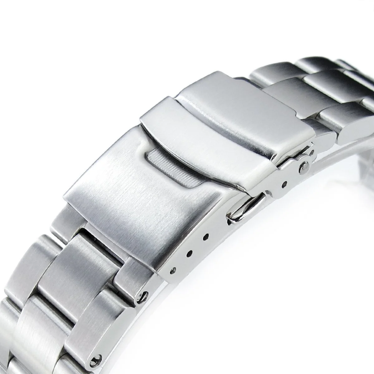 Super-O Boyer 19mm 20mm Stainless Steel Straight End Bracelet - Image 3