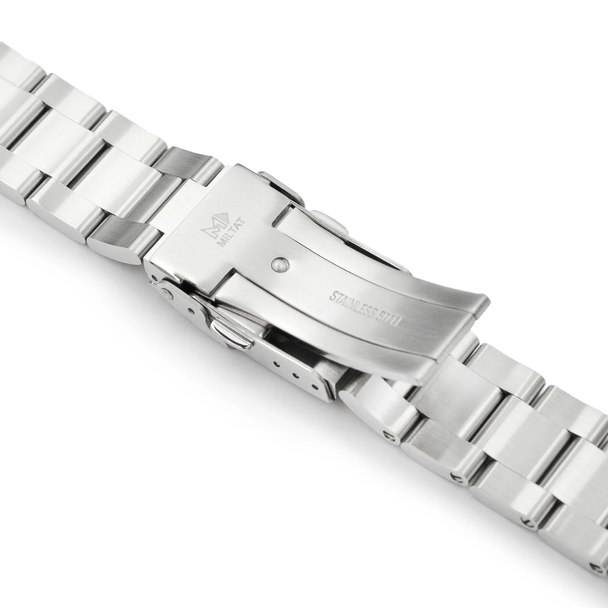 Super-O Boyer 19mm 20mm Stainless Steel Straight End Bracelet - Image 5