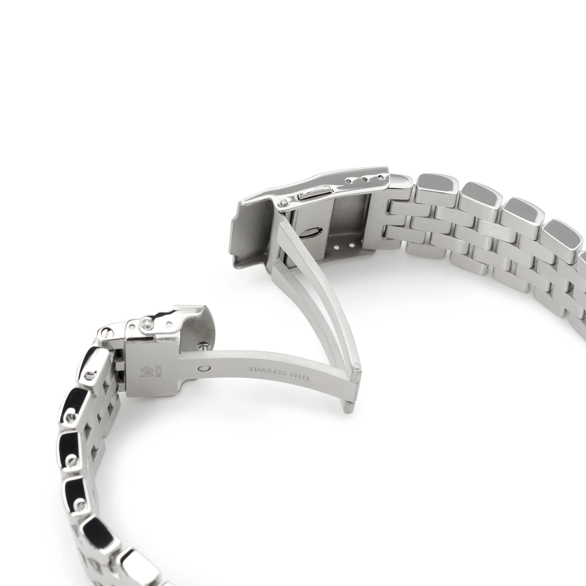 Super Engineer I Polished 316L Stainless Steel Watch Bracelet - Image 7