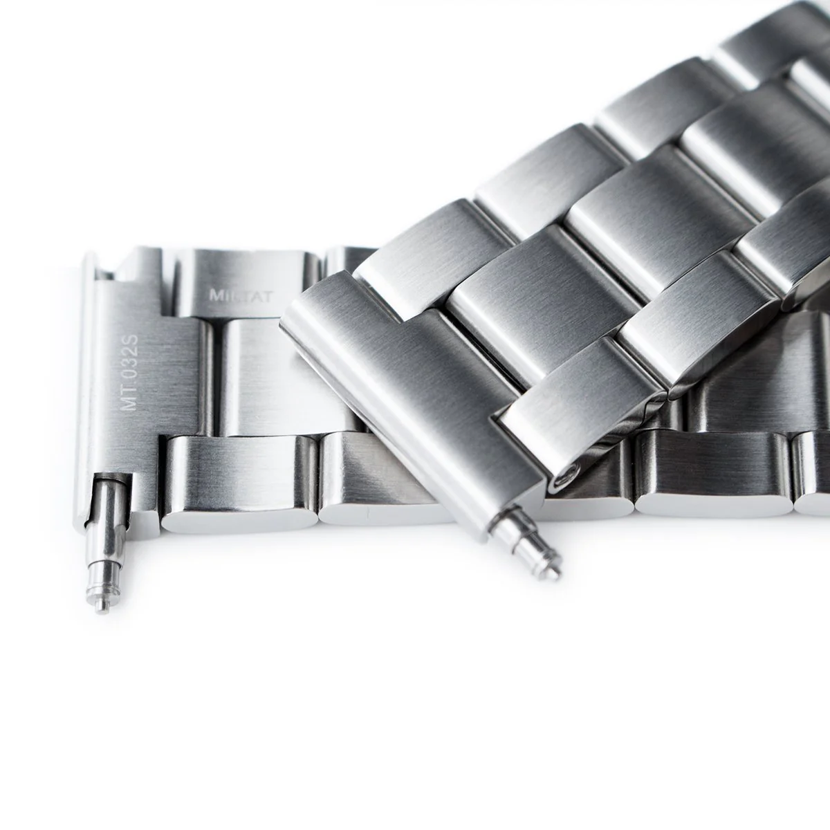 Super-O Boyer 19mm 20mm Stainless Steel Straight End Bracelet - Image 4