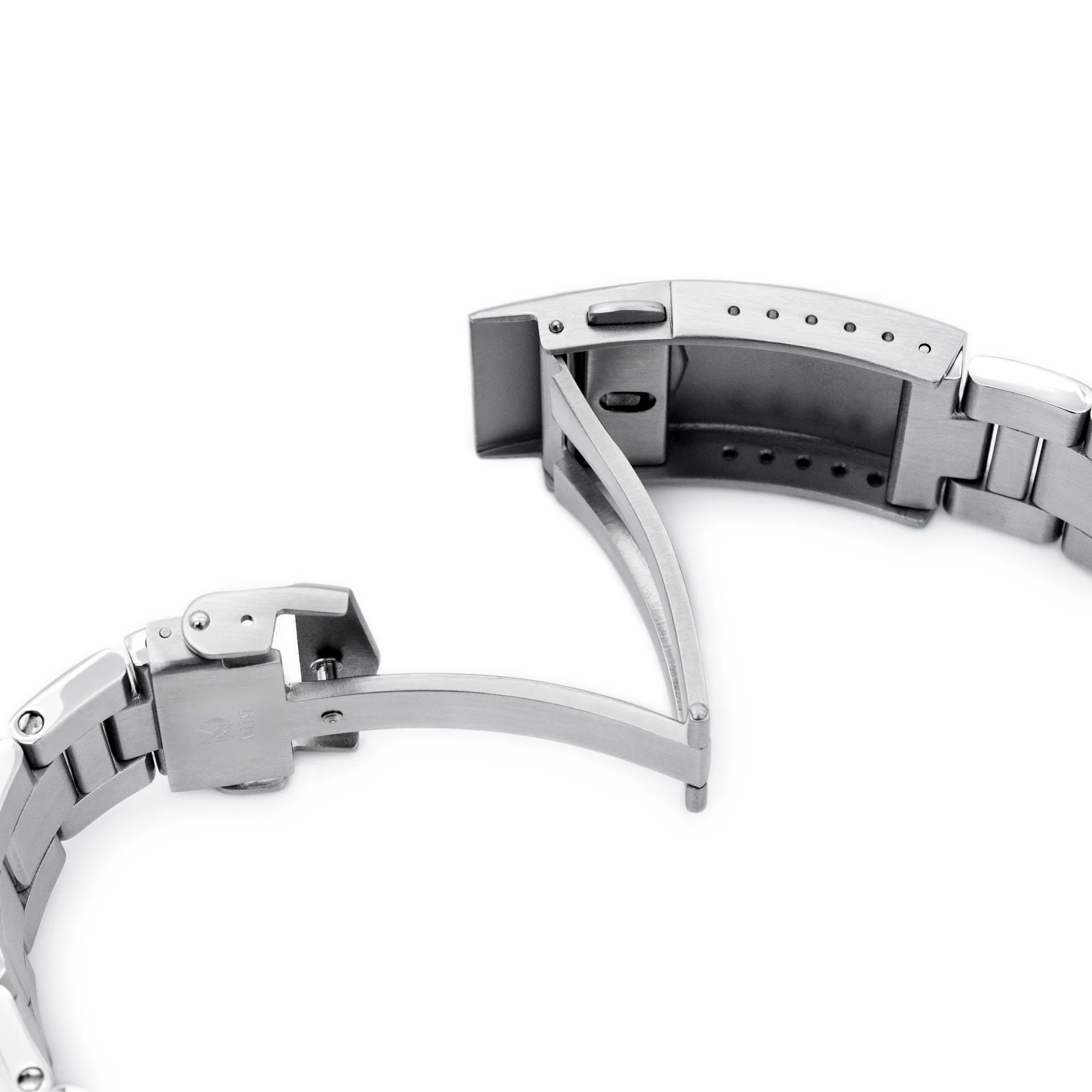 Super-O Boyer 19mm 20mm Stainless Steel Straight End Bracelet - Image 6