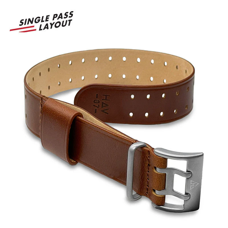 THE M-1907 Russet Brown Leather Watch Band by HAVESTON Straps - Image 6