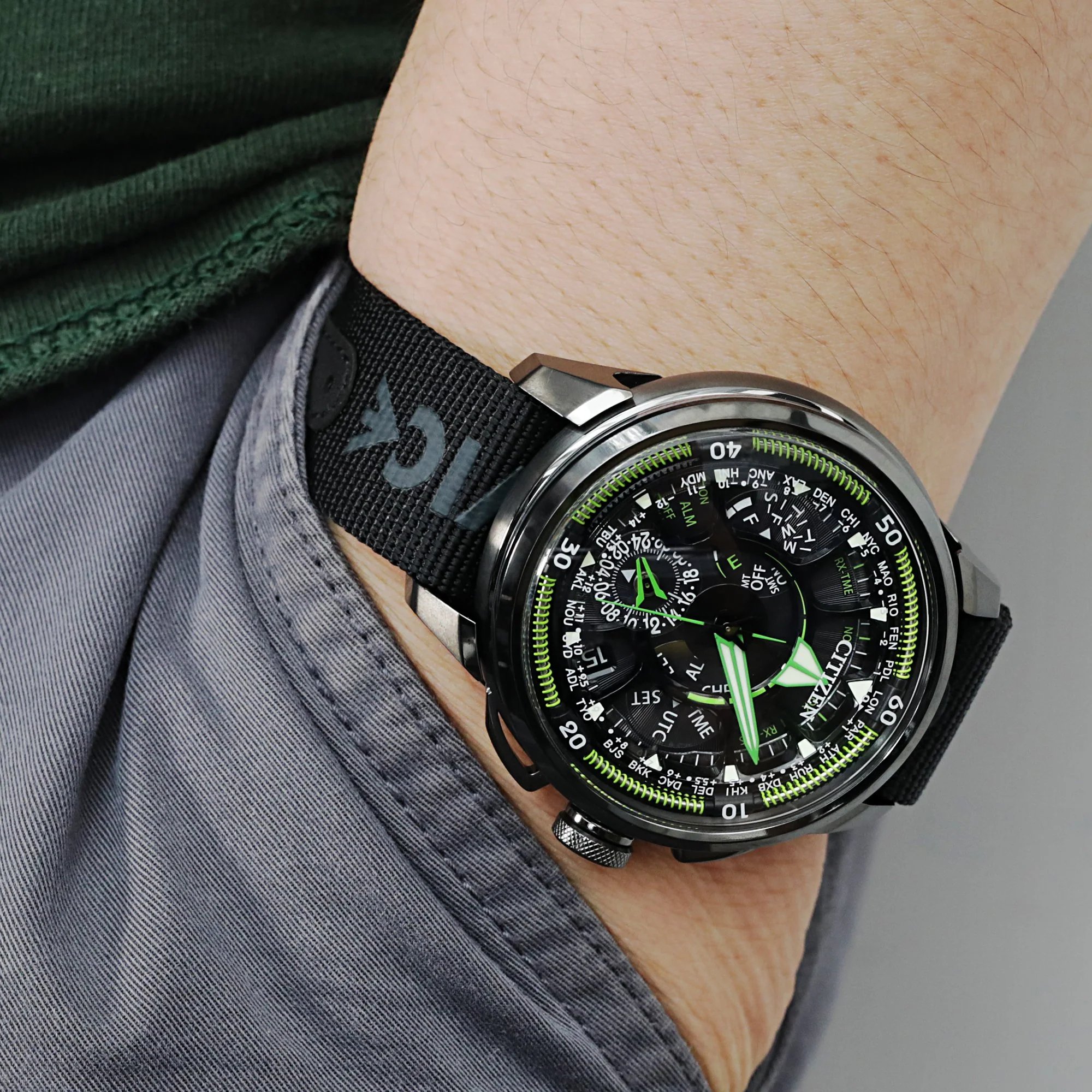 Haveston General Service Nylon Strap Set Black & Grey - Image 4