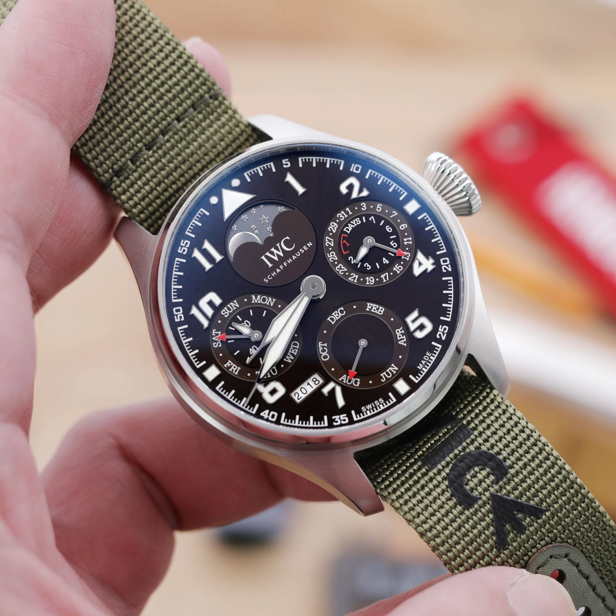 The General Service Strap set of TWO (Khaki & Olive) by HAVESTON Straps - Image 5