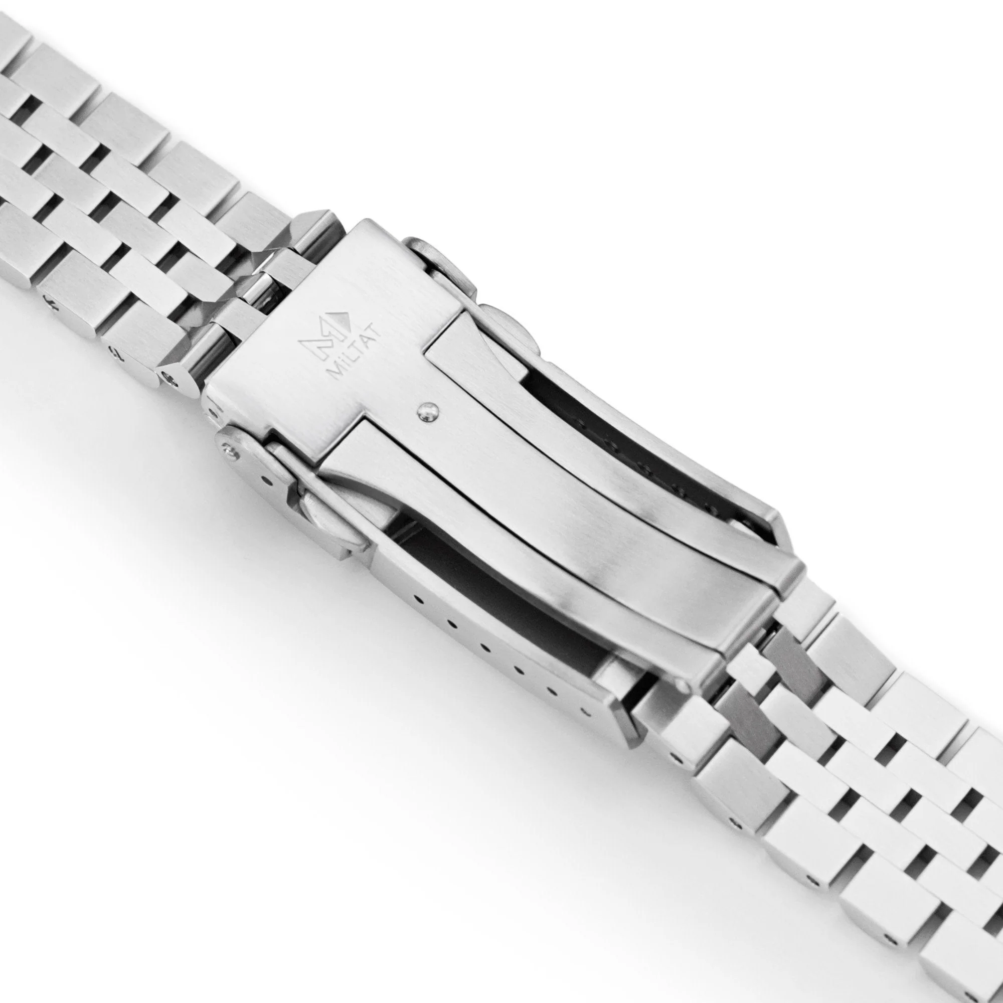 Super-JUB II 18mm 19mm 20mm Stainless Steel Straight End Bracelet - Image 9