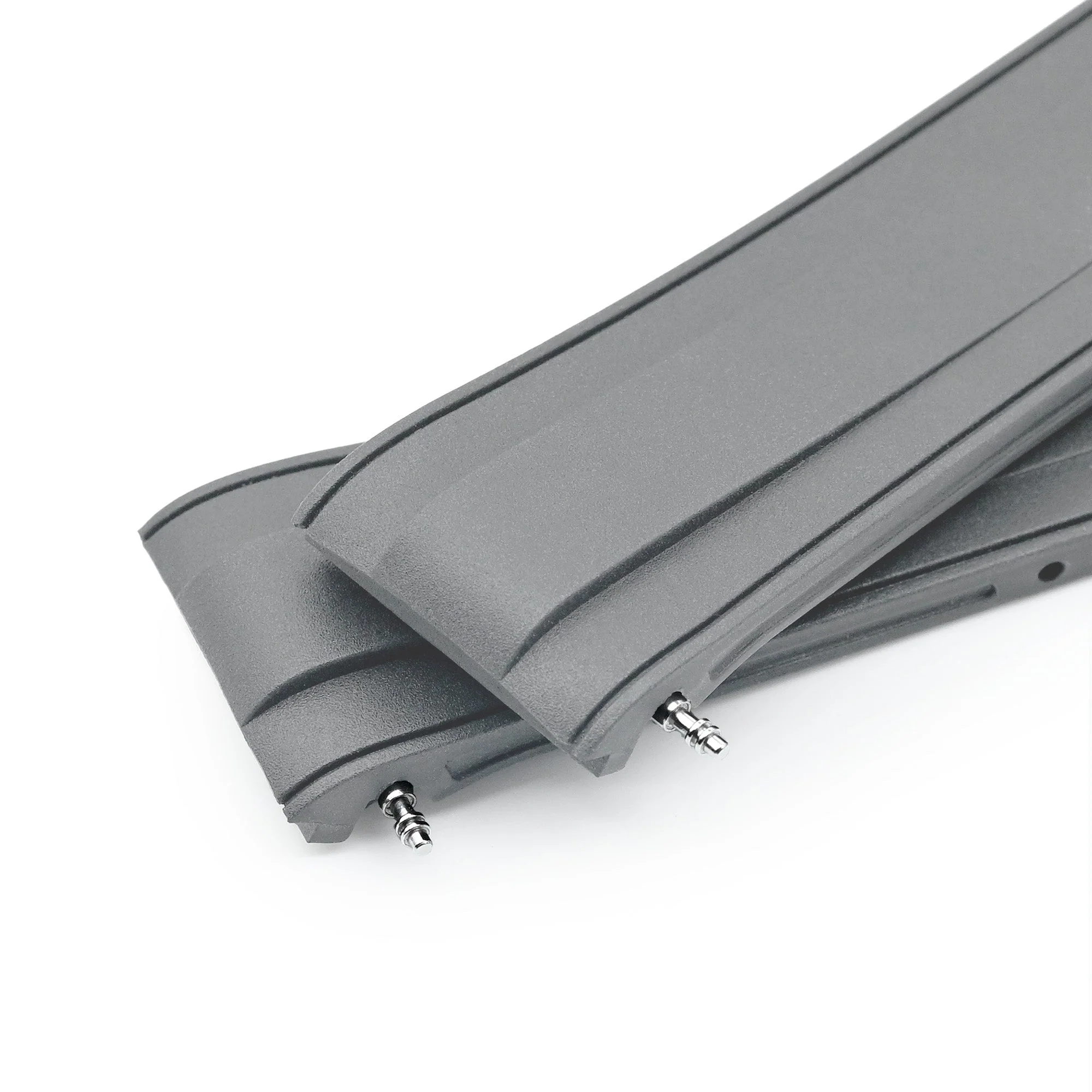 StrapXPro - STX1A Rubber Strap for Seiko Prospex New Turtles SRP777 and King Turtles SRPF77, Grey - Image 5